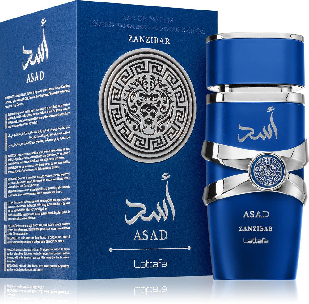 Eau de parfum Asad Zanzibar 100 ml - Lattafa Perfumes